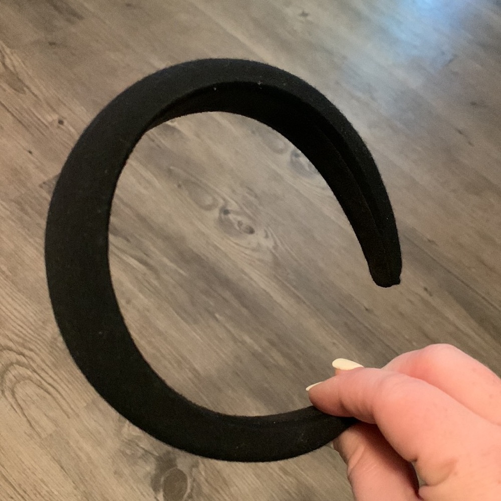 Black soft Padded Headband